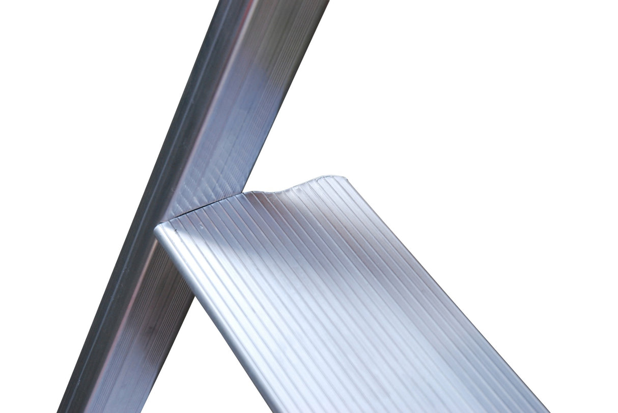 Maxi Platform Step Ladders With Wide Steps - Treads
