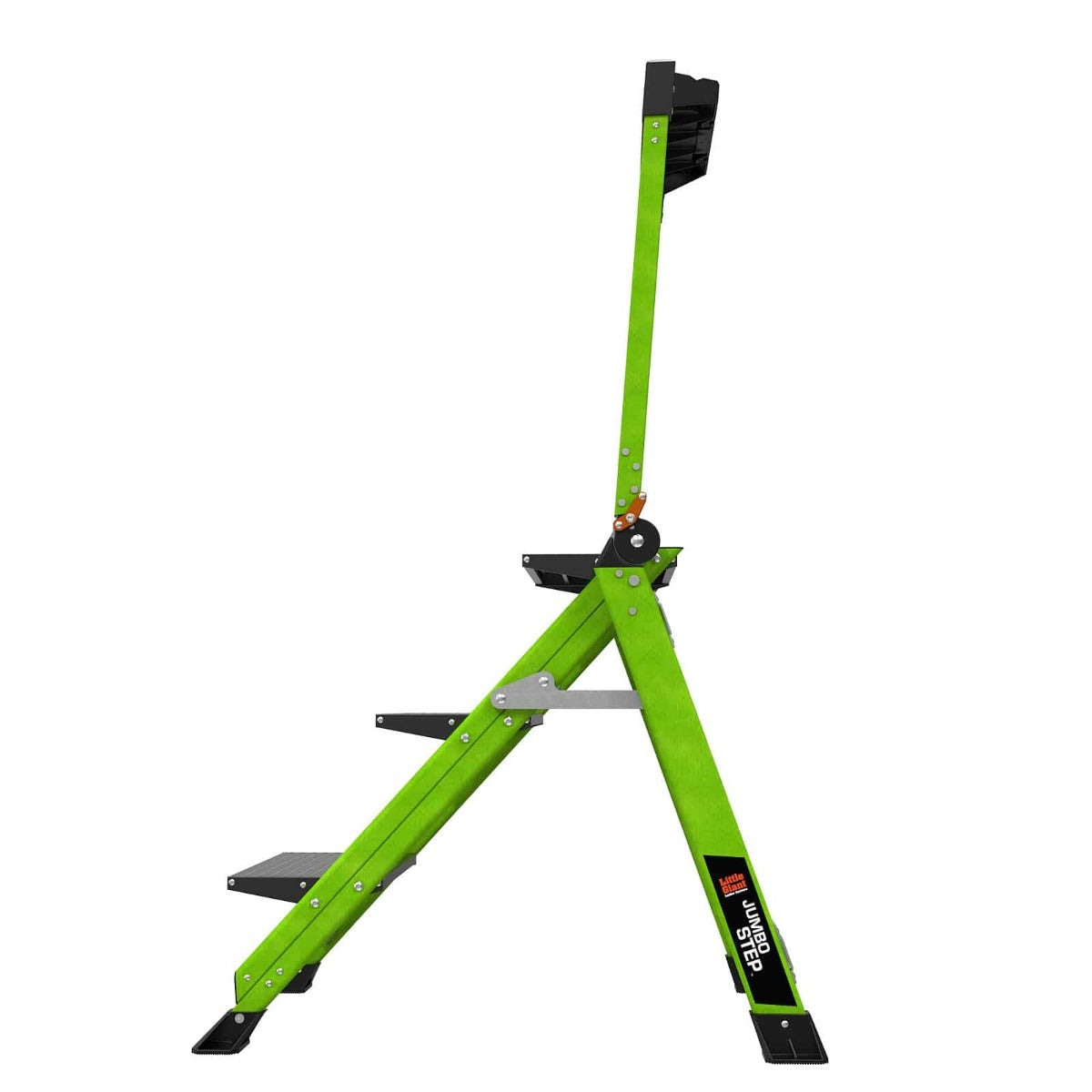 Little Giant GRP Jumbo Step - 3 Tread Side Profile