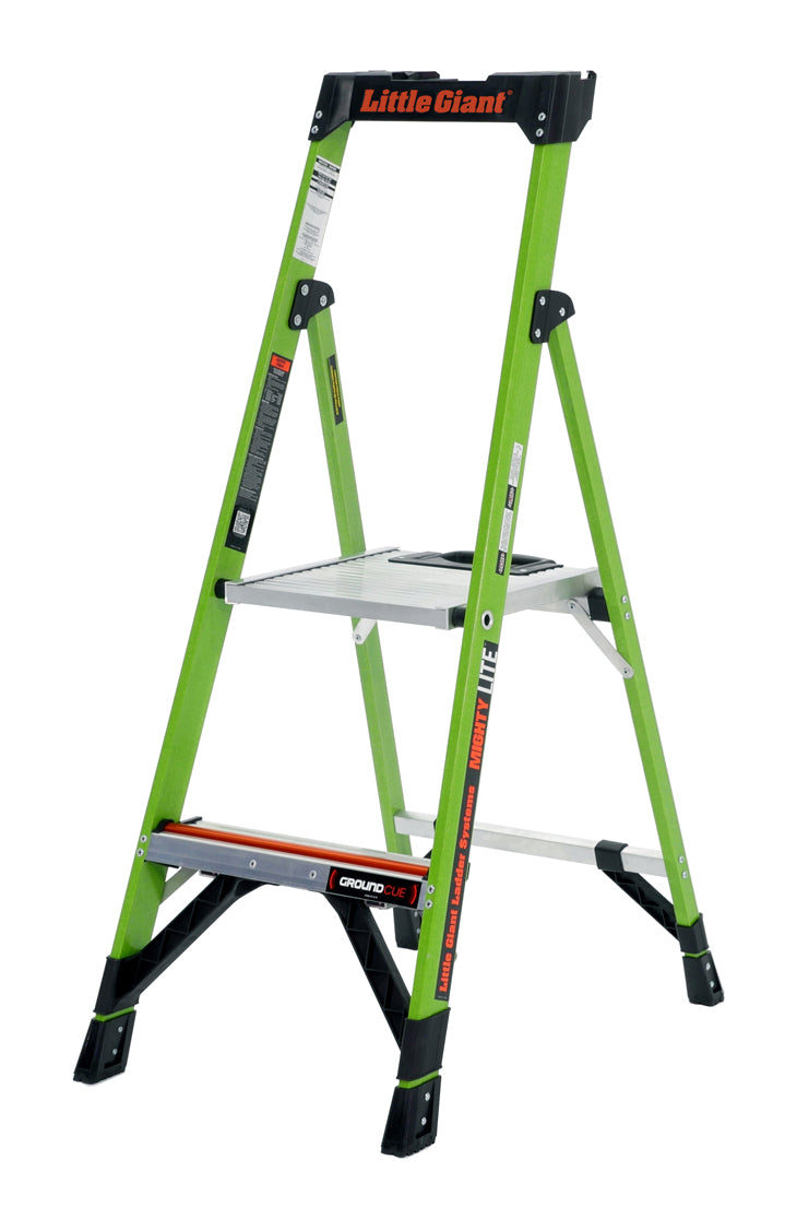 Little Giant Mighty Lite Fibreglass Platform Stepladder