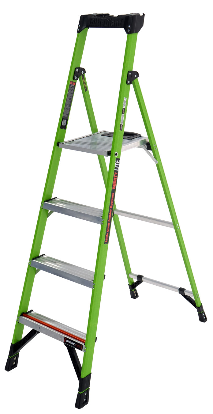Little Giant Mighty Lite Fibreglass Platform Stepladder