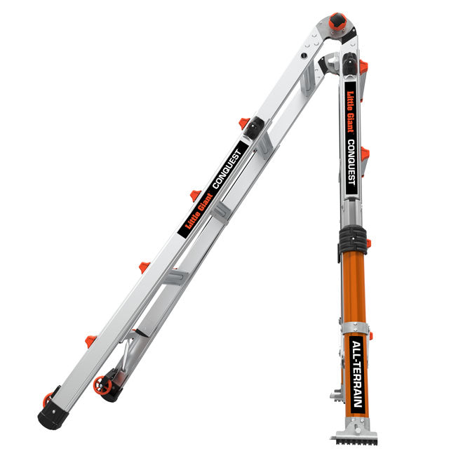 Little Giant Conquest 4x4 Rung Stairway Mode