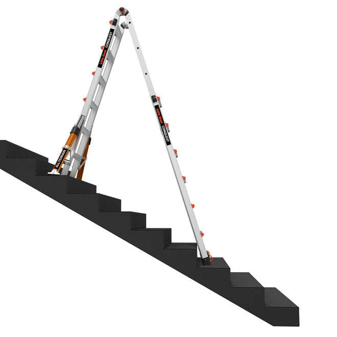 Little Giant Conquest 4x6 Rung On Stairs