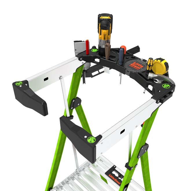 Little Giant Fortress GRP Podium Step Tool Tray