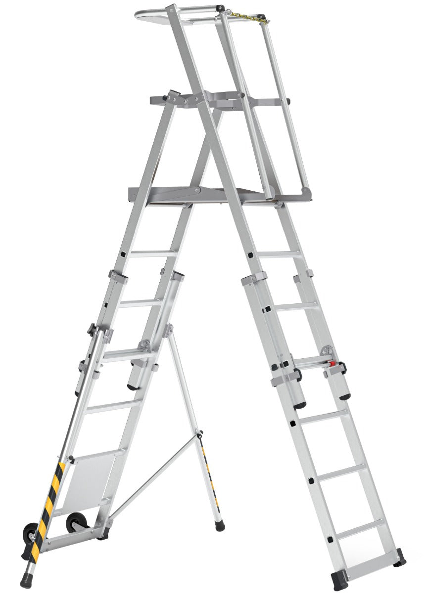 BoSS Teleguard Plus - Adjustable Telescopic Platform Step - 8 tread 2