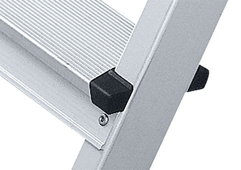 Z600 Anodised Step Ladders with Handrails - 6 Tread