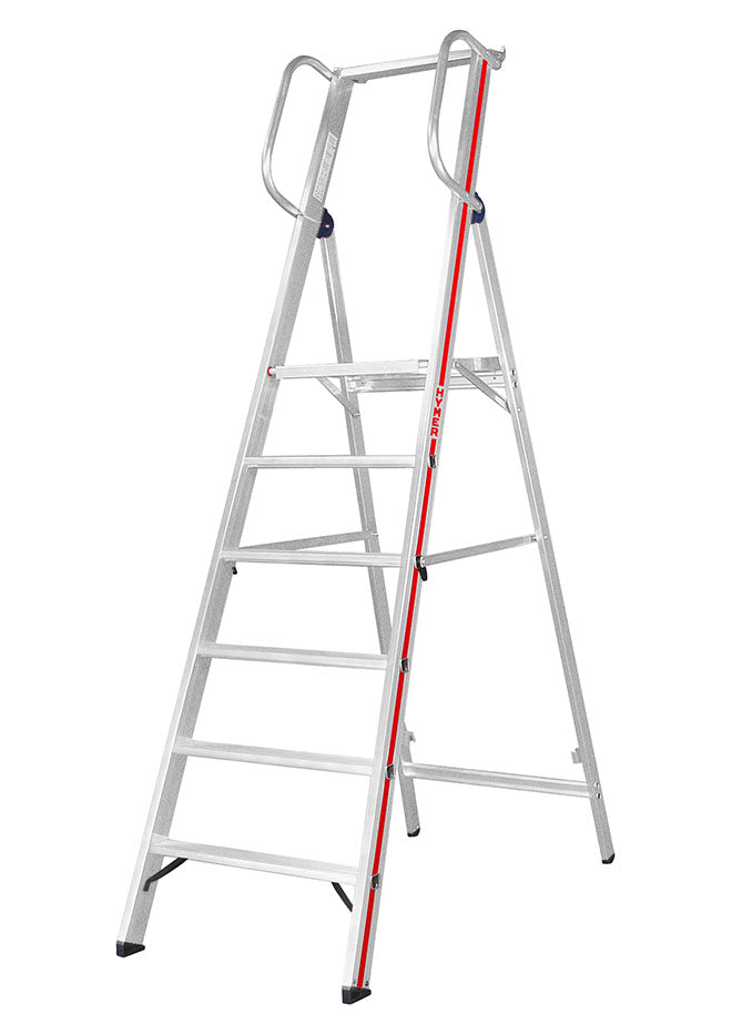 Hymer Wide Platform Stepladder (6 Tread)
