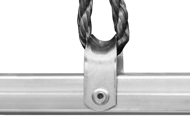 Hymer Double Section Rope Operated Extension Ladders Rope Operation