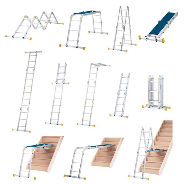 Werner Blue Seal 12 Way Combination Ladder with Platform