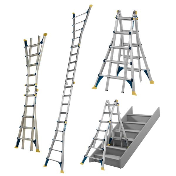 Werner Telescopic Multi-Purpose Combination Ladder - 4 x 3