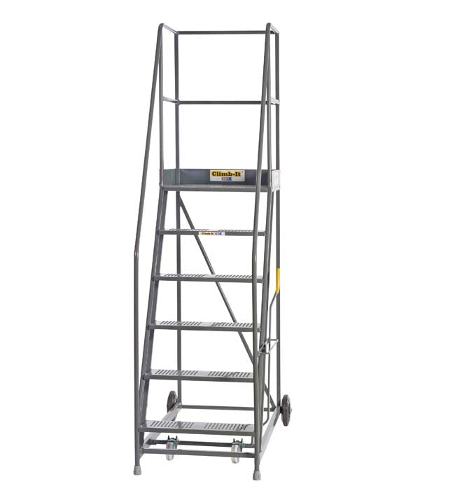 Climb-It Warehouse Mobile Safety Steps - 3 Tread