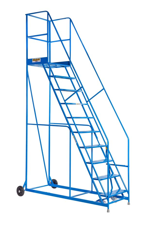 Climb-It Warehouse Mobile Safety Steps - 3 Tread
