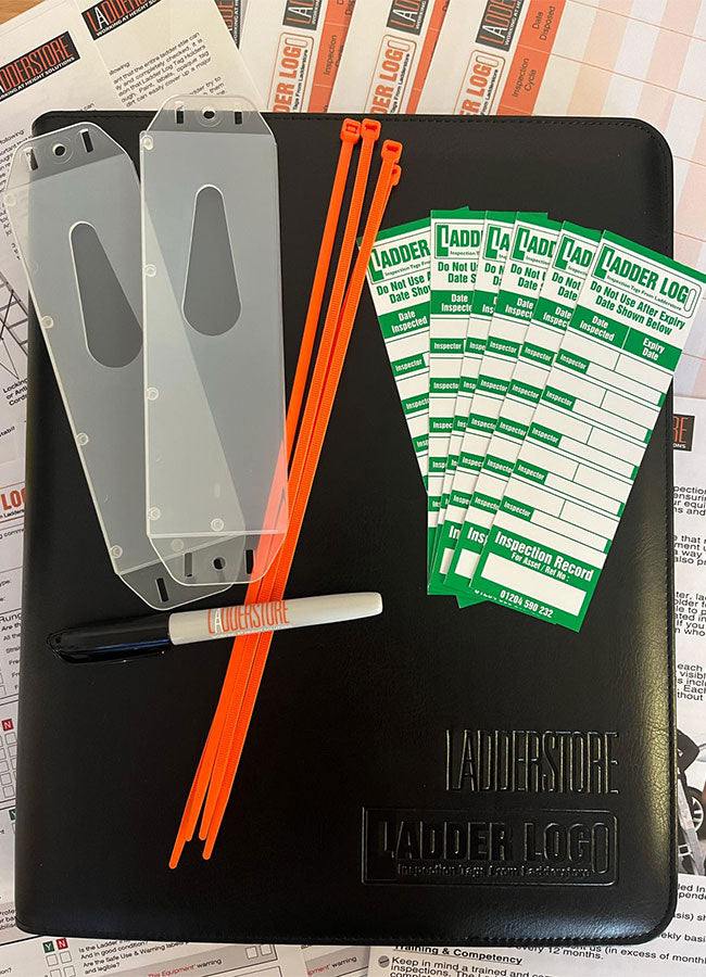 Ladderstore Ladder Log Tag & Holder Small Business Pack