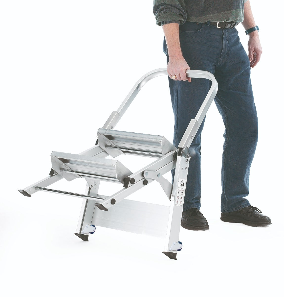 Easy Slope Folding Leader Steps - 2 Step