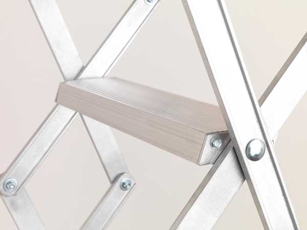Alu Fix Concertina Loft Ladder - 2.46m