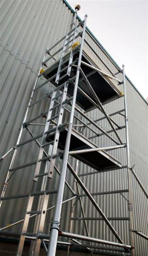 Boss Evolution 3T Double Width Tower - 11.2m Platform Height