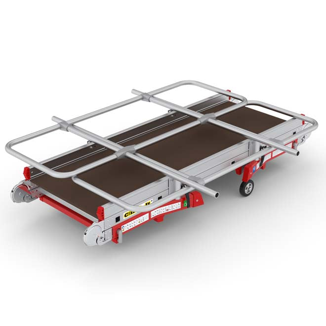 Climb It Telescopic Adjustable Work Platform Folded With Guardrails