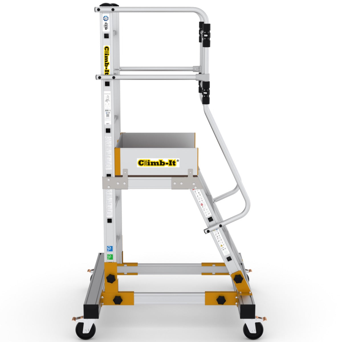 Climb It Mobile Safety Step WIth Safety Gate - 1.0 m