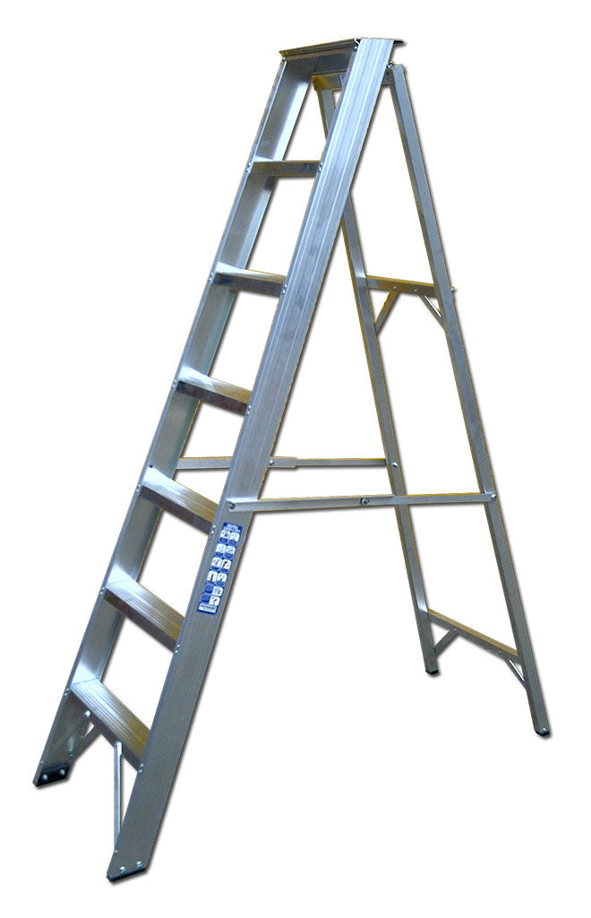 Heavy Industrial Swingback Stepladders