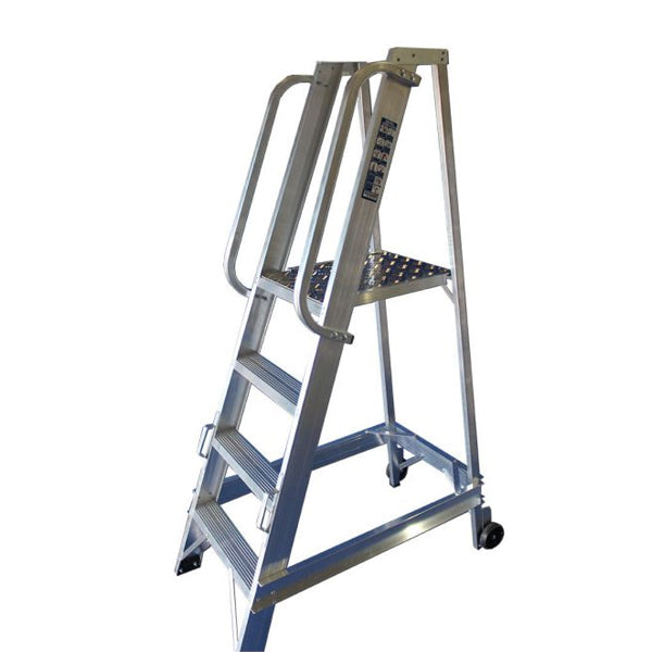 Industrial Warehouse Steps with Platform