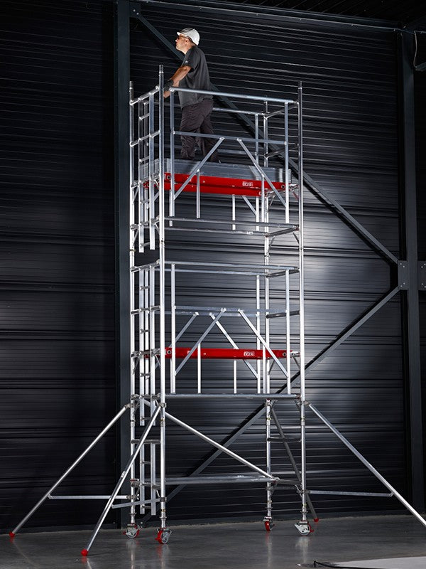 Eiger 500 Single Width 3T Scaffold Tower - 9.5 m Platform Height