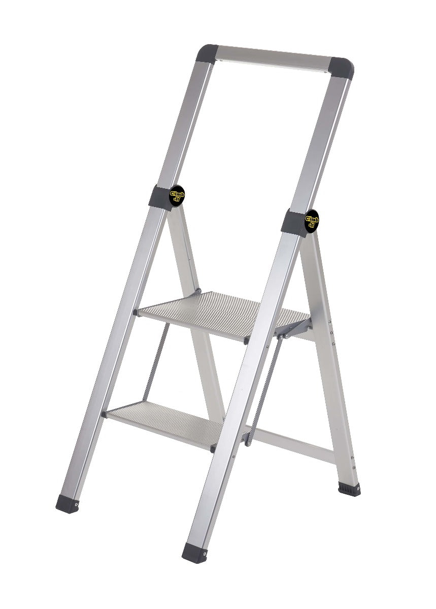 Climb It Folding Slim Step - 2 Tread