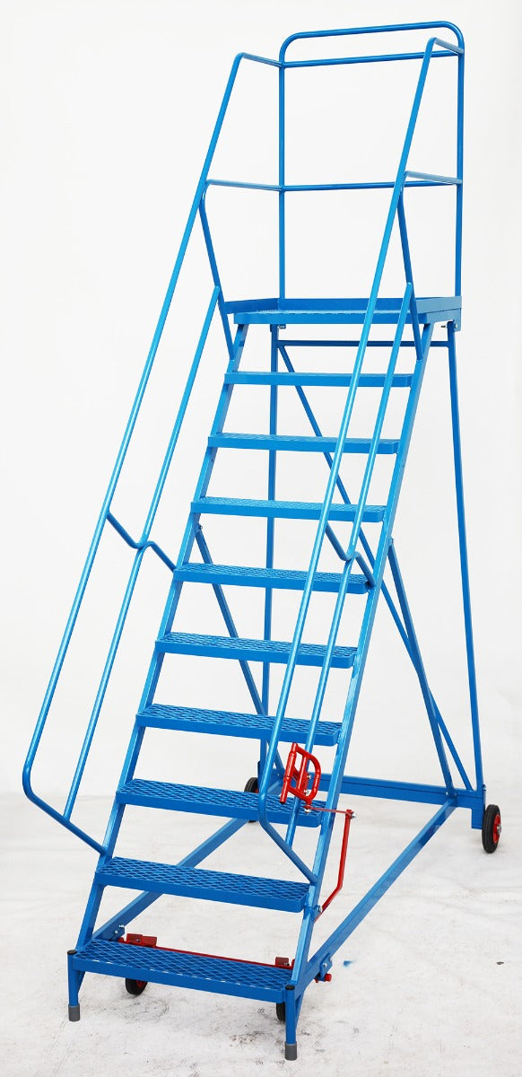 Heavy Duty Wide Tread Trojan Mobile Warehouse Steps