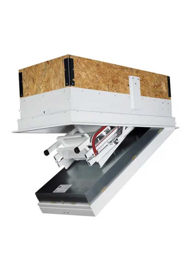 Isotec 200 Industrial Grade Fire Rated Steel Loft Ladder - Upto 2.60 m