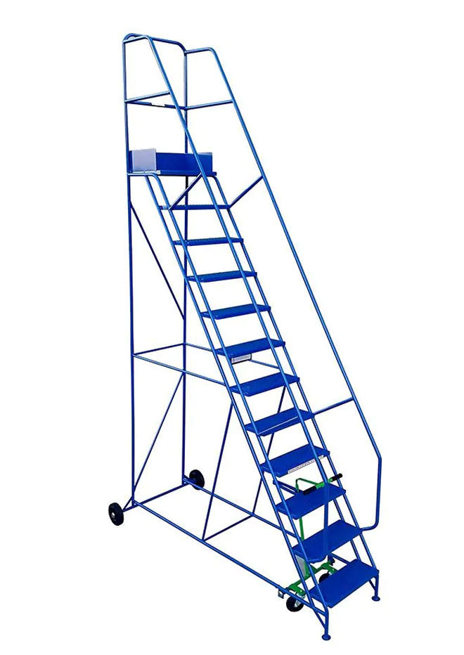 Klime-ezee Industrial Mobile Warehouse Steps - 12 Tread