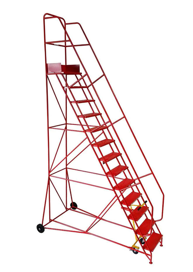 Klime-ezee Industrial Mobile Warehouse Steps - 13 Tread