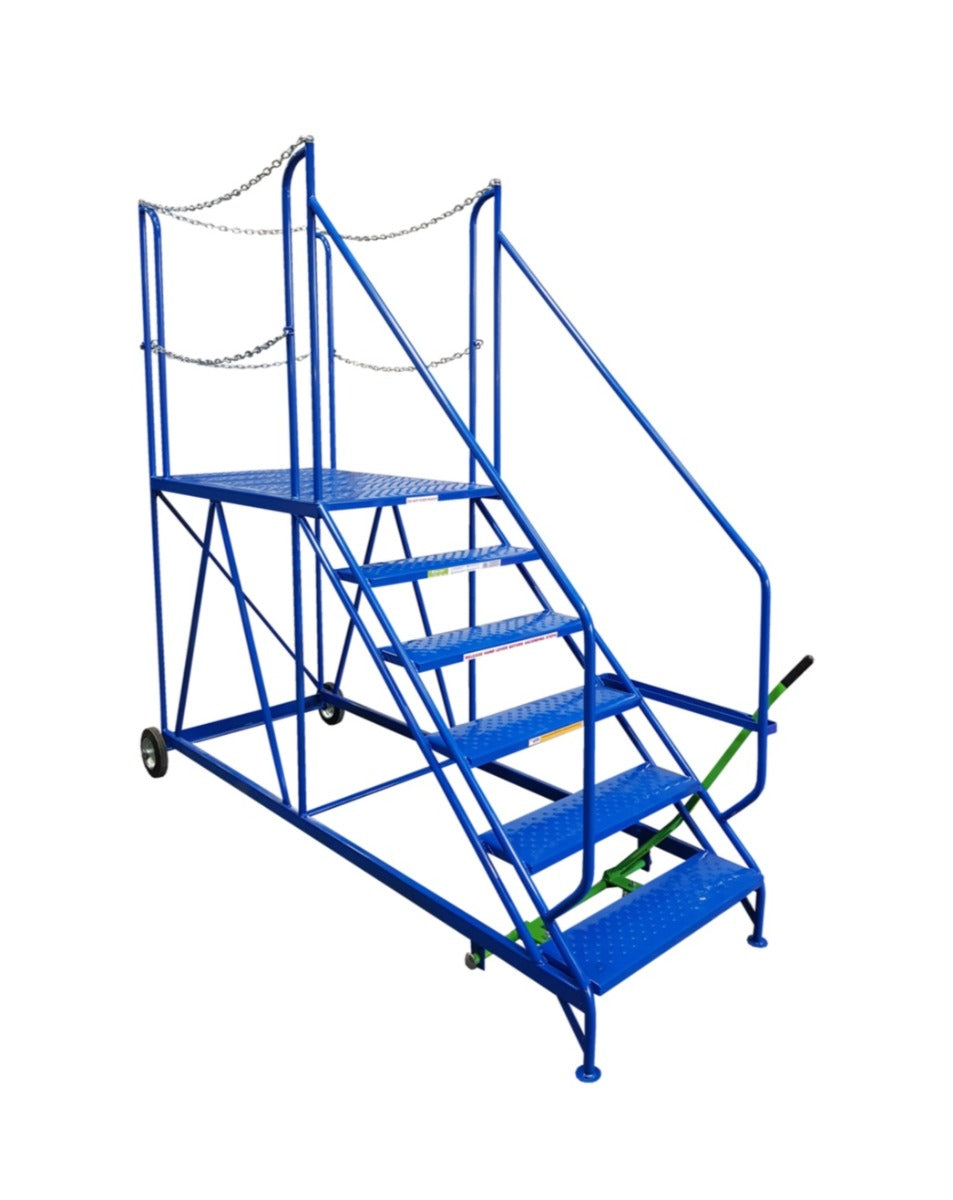 Klime-ezee Truck Dock Step - 6 Tread