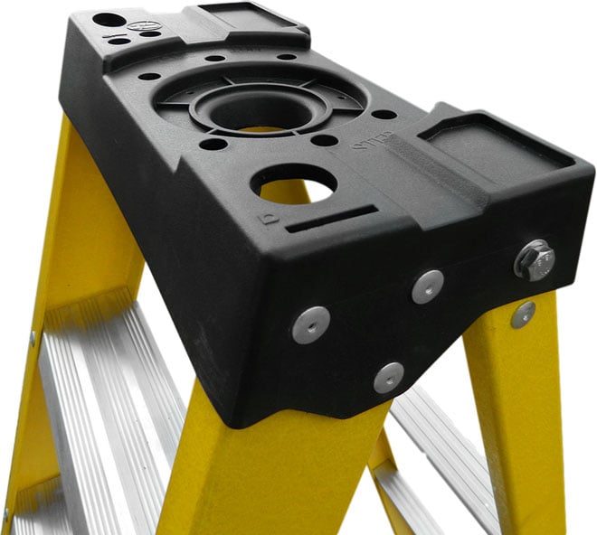 GRP Swingback Ladder Tool Tray