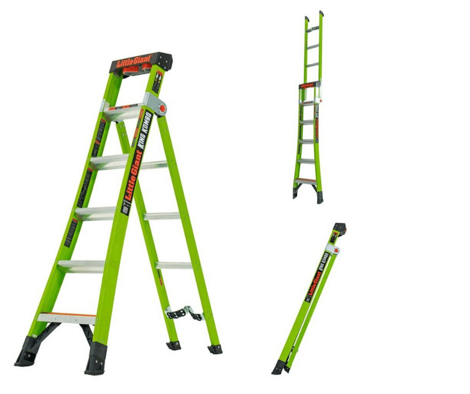 King Kombo Industrial 3 in 1 Extension Ladder
