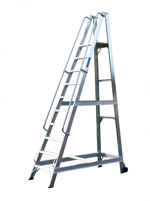 Lyte Heavy Duty Warehouse Steps - 10 Tread