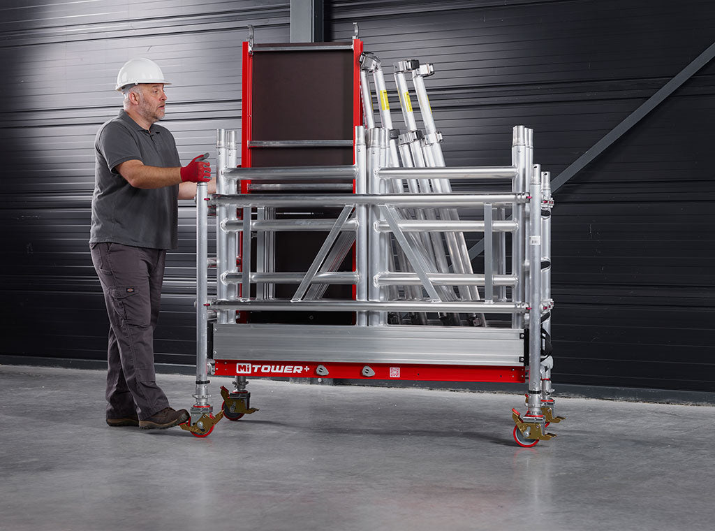 MiTower+ Two Man Scaffold Tower - 4 m
