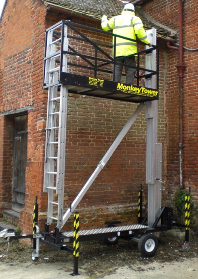 Monkey Tower Adjustable Platform System