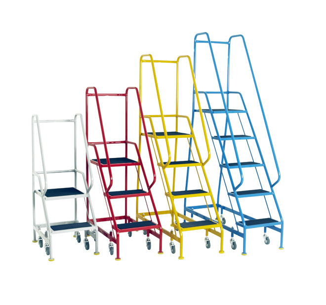 Narrow Aisle Spring Loaded Warehouse Steps Range