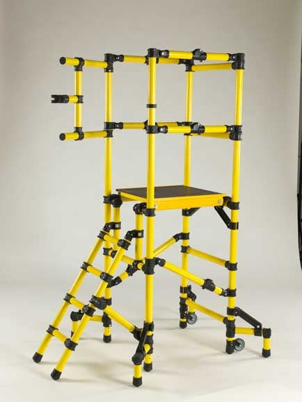 Low Level GRP Fibreglass Platform / Podium With 1.50 m Platform Height