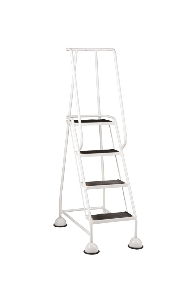Steptek Classic Warehouse Steps - 4 Tread White