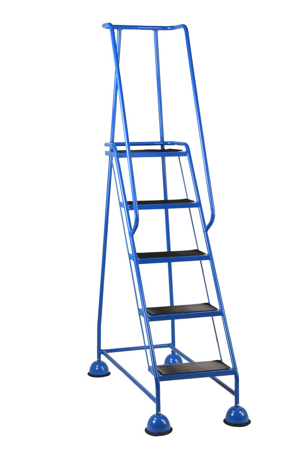 Steptek Classic Warehouse Steps - 5 Tread Blue