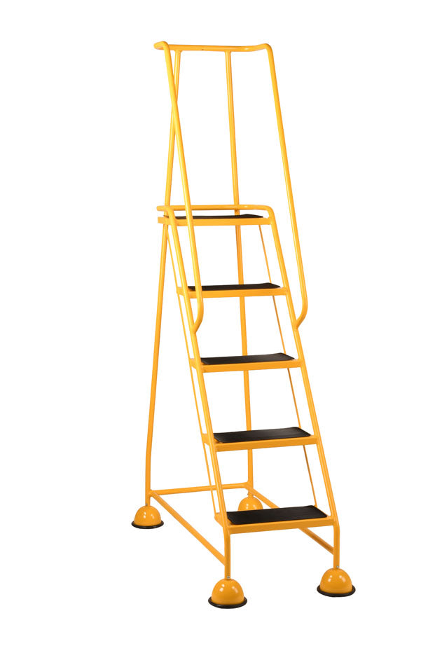 Steptek Classic Warehouse Steps - 5 Tread Orange
