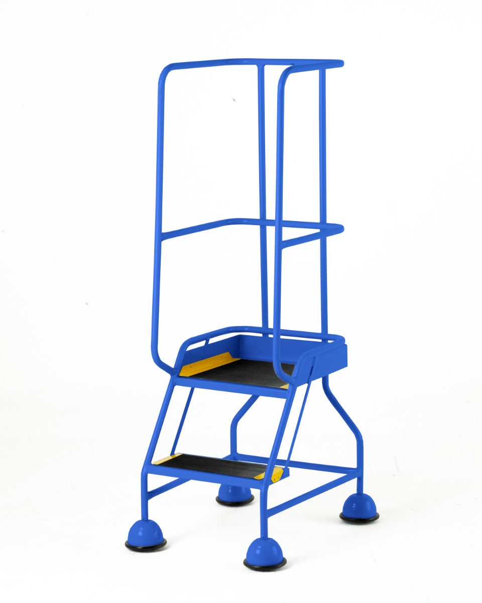 Steptek BS Approved Classic Warehouse Step - 2 Tread In Blue