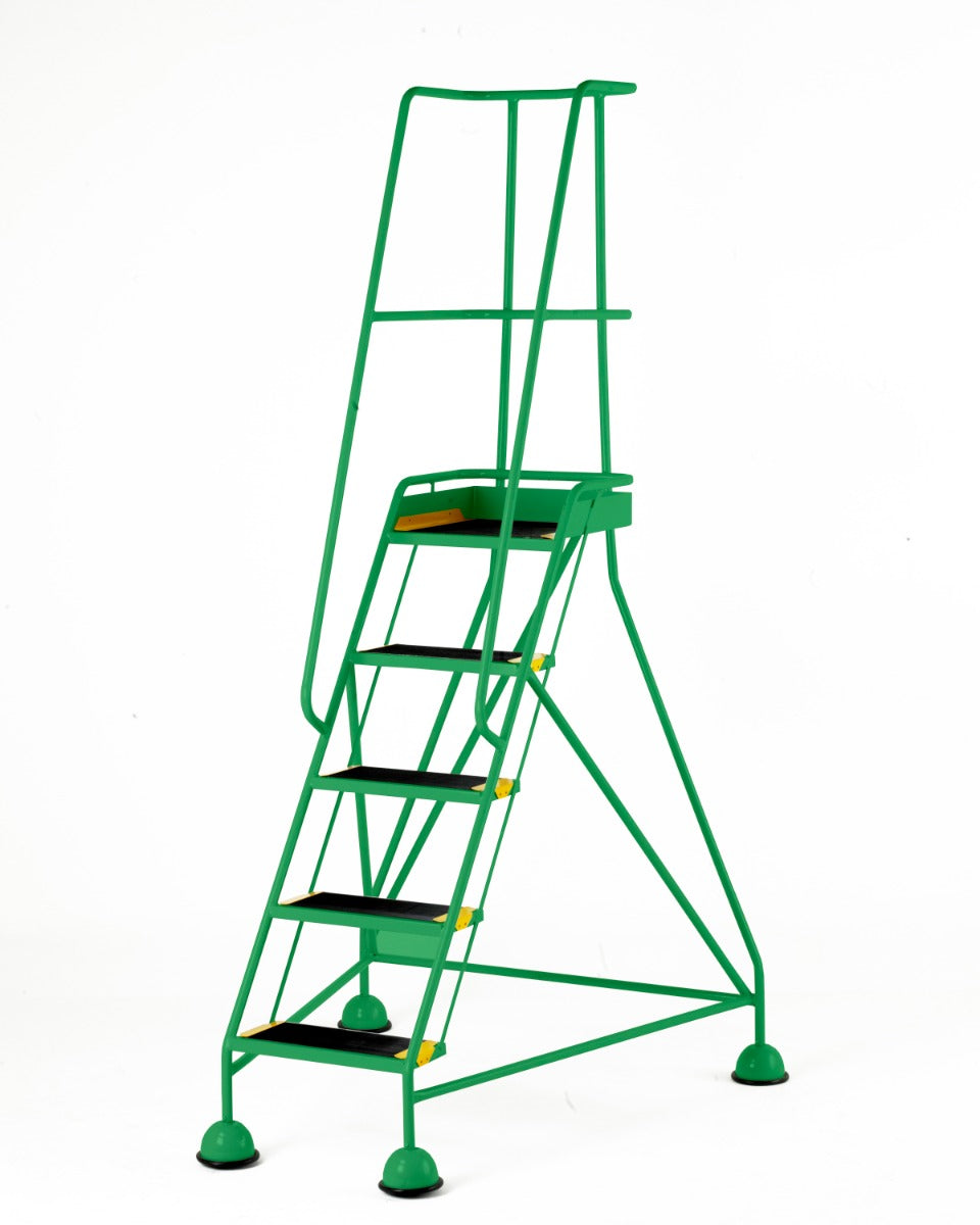 Steptek BS Approved Classic Warehouse Step - 5 Tread In Green