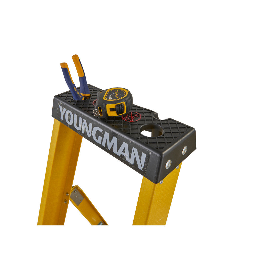 Youngman S400 Glass Fibre Platform Stepladders