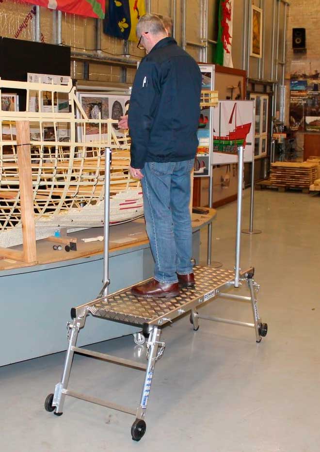 Safety Deck In Use