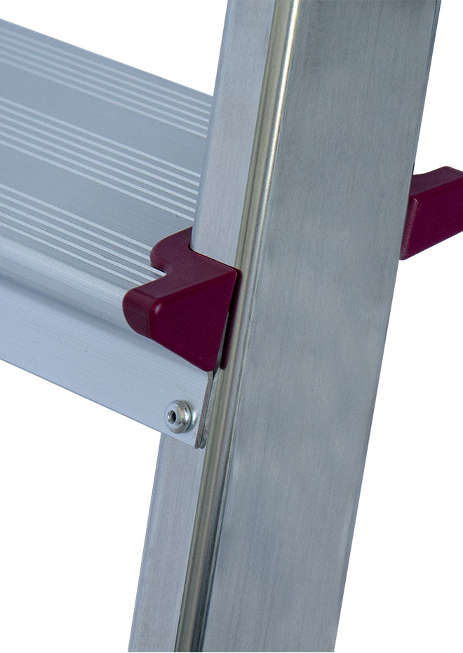 Krause Corda Aluminium EN131 Platform Step Ladder - 3 Tread Stile