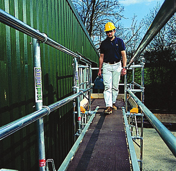 Youngman Werner Staging Board In Use