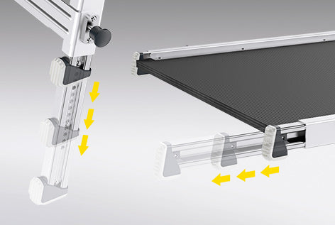 Hailo-TP1-Stair-Platform-Adjustable-Leg