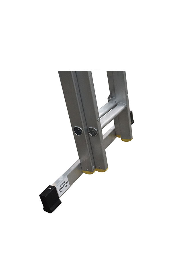 Two section extension ladder