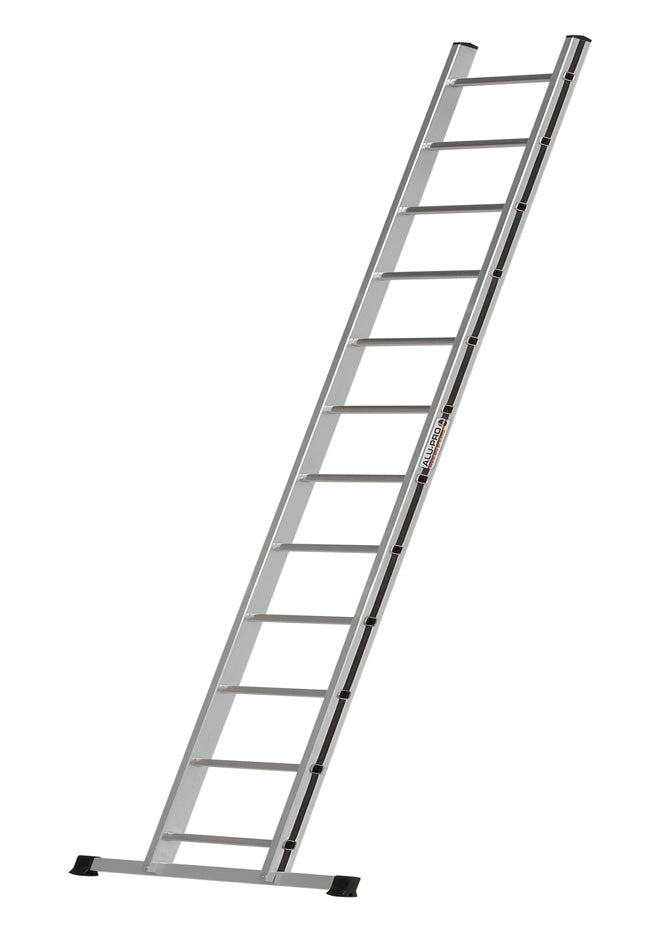 Hymer Aluminium Ladder Leaning Against A Truck
