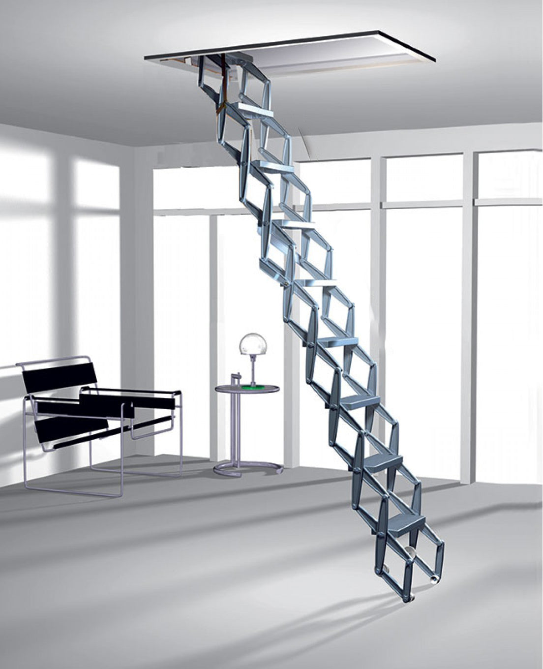 Zig Zag Heavy Duty Concertina Ladder